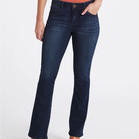 Democracy Ab Solution Itty Bitty Bootcut Jean Blue Size 4 New With Tags - Picture 1 of 7